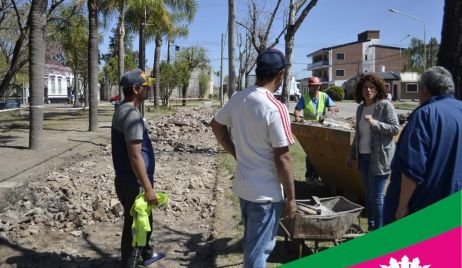 PLAZA INDEPENDENCIA INICIO 2° ETAPA REMODELACION