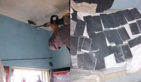 El Servicio Penitenciario secuestró 37 aparatos telefónicos que estaban dentro de una rajadura de una pared de una celda