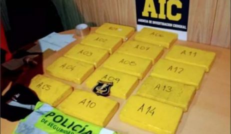 CERES: Secuestraron más de 14 kilos de cocaína 