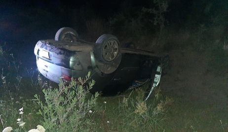 GARABATO: vuelco sobre Ruta 98s