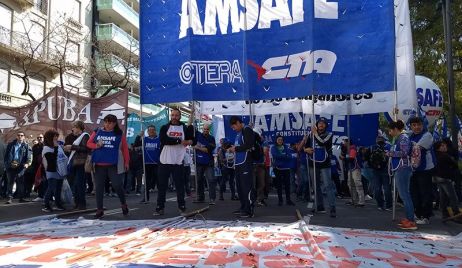 Amsafe y Sadop, se movilizarán este jueves al Ministerio de Educación