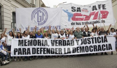 MICRO DE AMSAFE VERA: MARCHA EN TODA LA PROVINCIA POR MEMORIA, VERDAD Y JUSTICIA