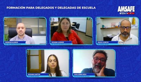 MICRO DE AMSAFE VERA: FORMACIÓN PARA DELEGADOS Y DELEGADAS DE ESCUELAS