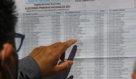 Se dieron a conocer los padrones provisorios para las elecciones