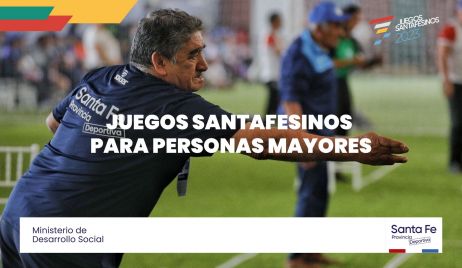 SE LANZAN LOS JUEGOS SANTAFESINOS PARA PERSONAS MAYORES