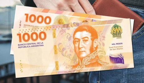 San Martín volvió a los billetes: ya circula el nuevo de $1.000