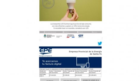 La EPE alerta sobre falsos correos electrónicos