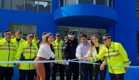 SE INAUGURÓ DE LA BASE OPERATIVA DE SEGURIDAD VIAL EN RECONQUISTA