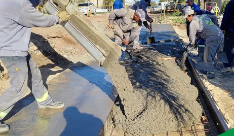 EL MUNICIPIO EJECUTA OBRAS EN DISTINTOS PUNTOS DE LA CIUDAD