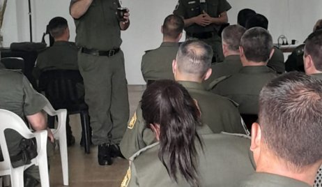 Capacitación para el personal de la Guardia Rural Los Pumas