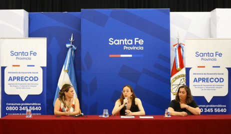 SE PRESENTÓ EL INFORME DE GESTIÓN SOBRE EL ABORDAJE EN CONSUMOS PROBLEMÁTICOS