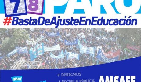  DOCENTES VAN AL PARO EL 7 Y 8 DE MARZO