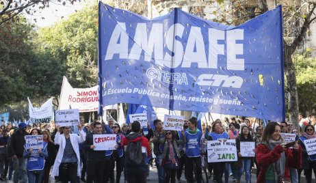 Amsafe se suma al paro docente nacional convocado por CTERA para este jueves