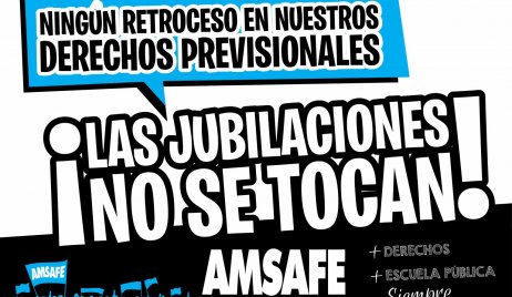 Micro de Amsafe Vera: Rechazo al intento de reforma del sistema provisional.