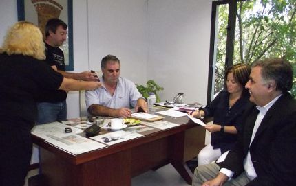 Reunión de trabajo microregional en Calchaquí