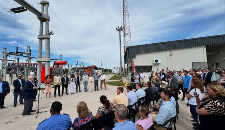 Inauguración de la Estación transformadora de Energía en Vera