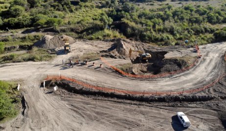 Iniciaron los trabajos en el nuevo puente hacia Caraguatay