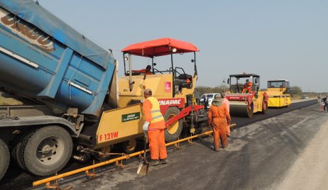 DESPUÉS DE 30 AÑOS CULMINA LA PAVIMENTACIÓN DE LA RUTA 3 VERA-LOS AMORES