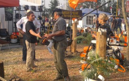 STAND EN LA EXPO 2012 DE RAMSEYER MOTOSIERRAS