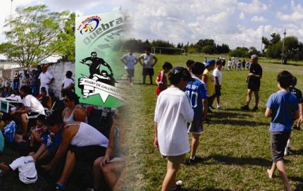 Calchaquí: Más de 50 chicos en las prácticas de rugby 