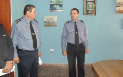ASUNCION DEL NUEVO JEFE DE LA COMISARIA PRIMERA  DE LA U.R.XIX