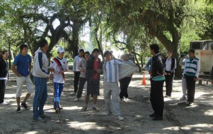 Comenzaron los campamentos educativos en laguna El Cristal