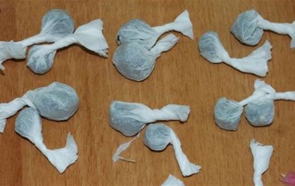 SE ENCONTRO EN REQUISA TRES ENVOLTORIOS CON MARIHUANA