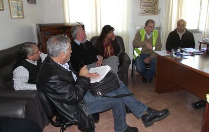 Reunión de Vialidad Provincial con presidentes comunales del norte