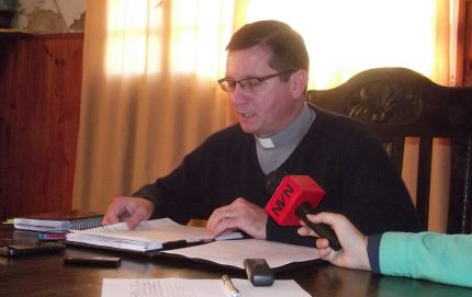 PRESBÍTERO SILVIO FABBRO Y LA PREPARACION PARA LA FIESTA PATRONAL DE VERA