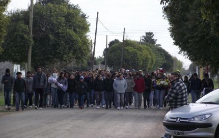 La Gallareta se movilizó tras el cruento crimen de Ruth
