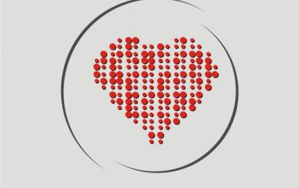 NO SE VE BIEN SI NO, ES CON EL CORAZÓN