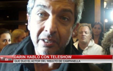 Darín bancó a Campanella: 