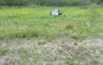 VUELCO DE VEHICULO SOBRE RUTA Nº 3 