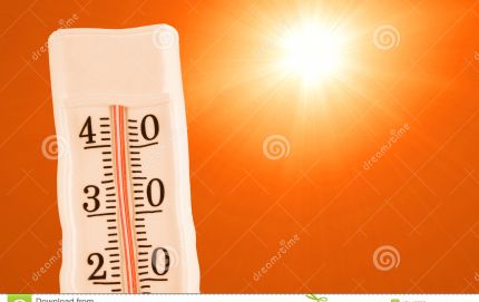 INICIO DEL VERANO CON ALTISIMAS TEMPERATURAS