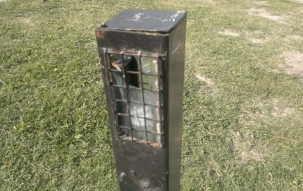 DESTROZOS SOBRE AVENIDA CORRIENTES EN VERA