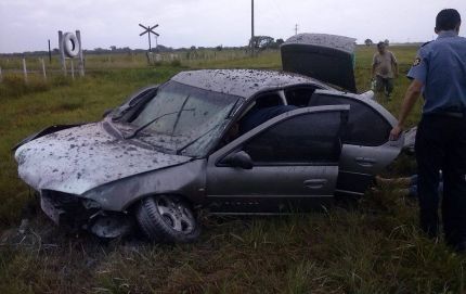 VUELCO EN LA RUTA 11 