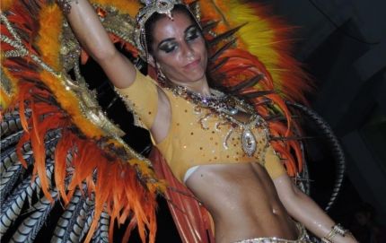 Vera se volvió a vestir de Carnaval