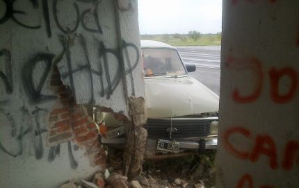 CHOCARON LA GARITA SOBRE LA RUTA 11