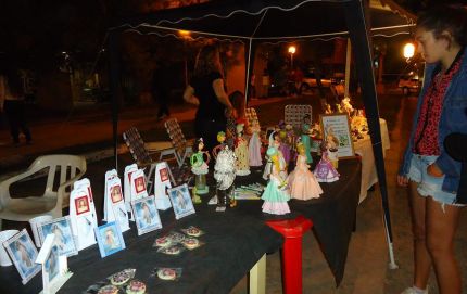 Feria regional de artesanos en Calchaquí