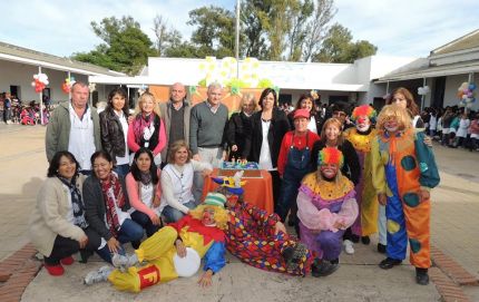 COMENZARON LOS FESTEJOS DE LOS CIEN AÑOS DE LA ESCUELA Nº 442  MANUEL BELGRANO 