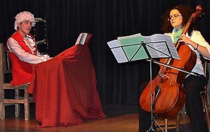 Obra teatral sobre Mozart llega a Calchaquí