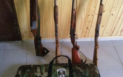 LOS PUMAS DE INTIYACO SECUESTRAN ARMAS DE FUEGO