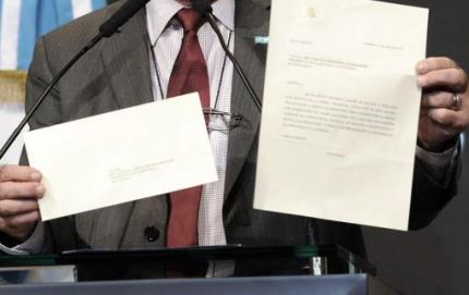 El papa Francisco confirmó que la carta a Cristina es auténtica