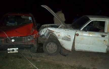 Accidente en uno de los accesos a Malabrigo