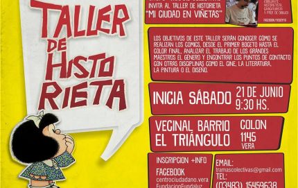 Taller de Historieta en Vera: “Mi Ciudad en Viñetas”