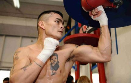 Maidana, de visita en Santa Fe