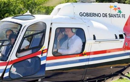 Irregular: el Tribunal de Cuentas se expidió sobre el helicóptero rentado