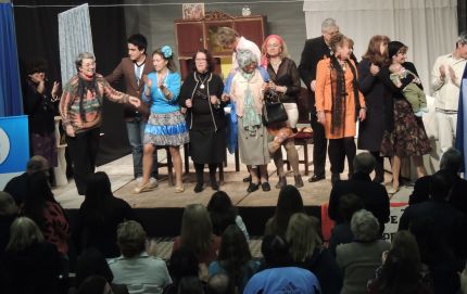 “Titi” Zorzón: “Ha sido un honor tener la visita del grupo de teatro NOMEACUERDO”