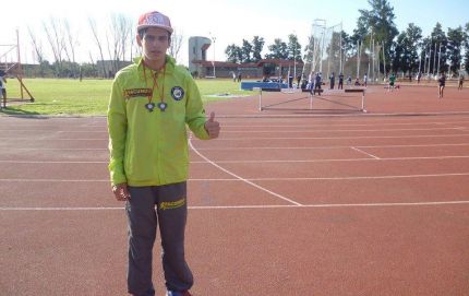 ATLETA REPRESENTANTE DE EL FORTÍN CLUB DEPORTIVO Y SOCIAL CLASIFICO PARA LAS NACIONALES.-