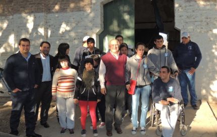 Recorrido de Lifschitz por instituciones y empresas de Calchaquí